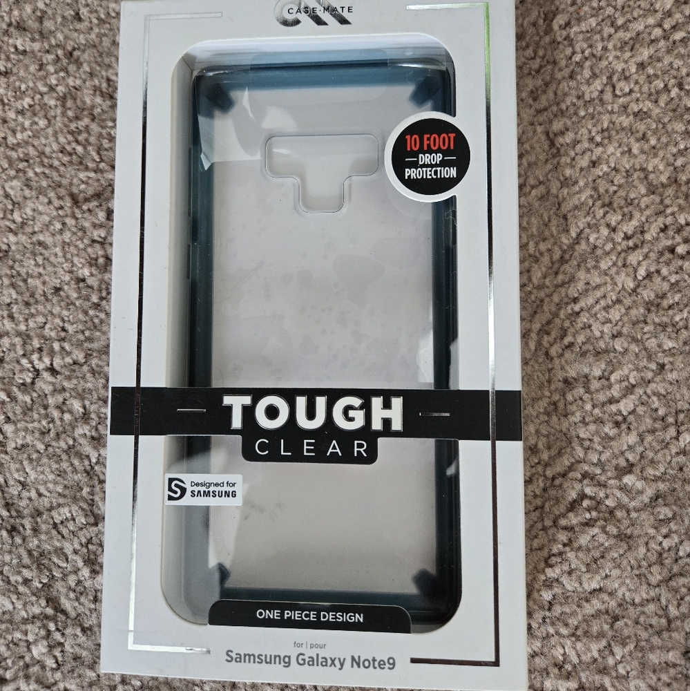 Galaxy Note 9 Clear Case - Tough Clear - NIB